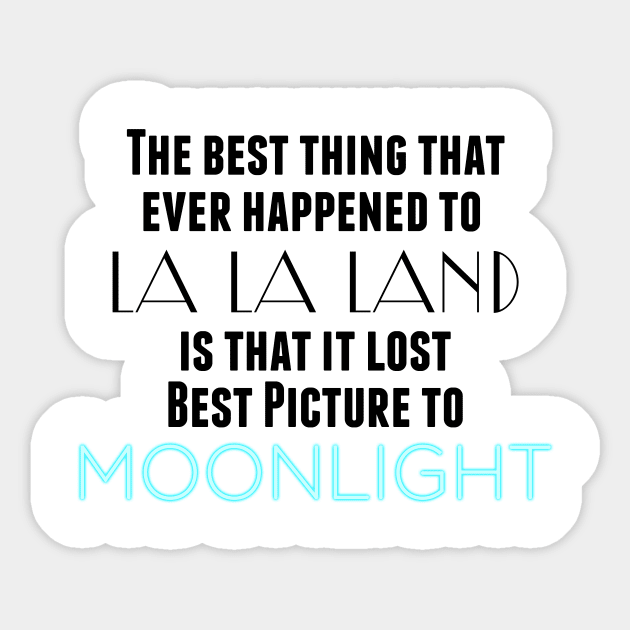 La La Land / Moonlight Sticker by InSession Film